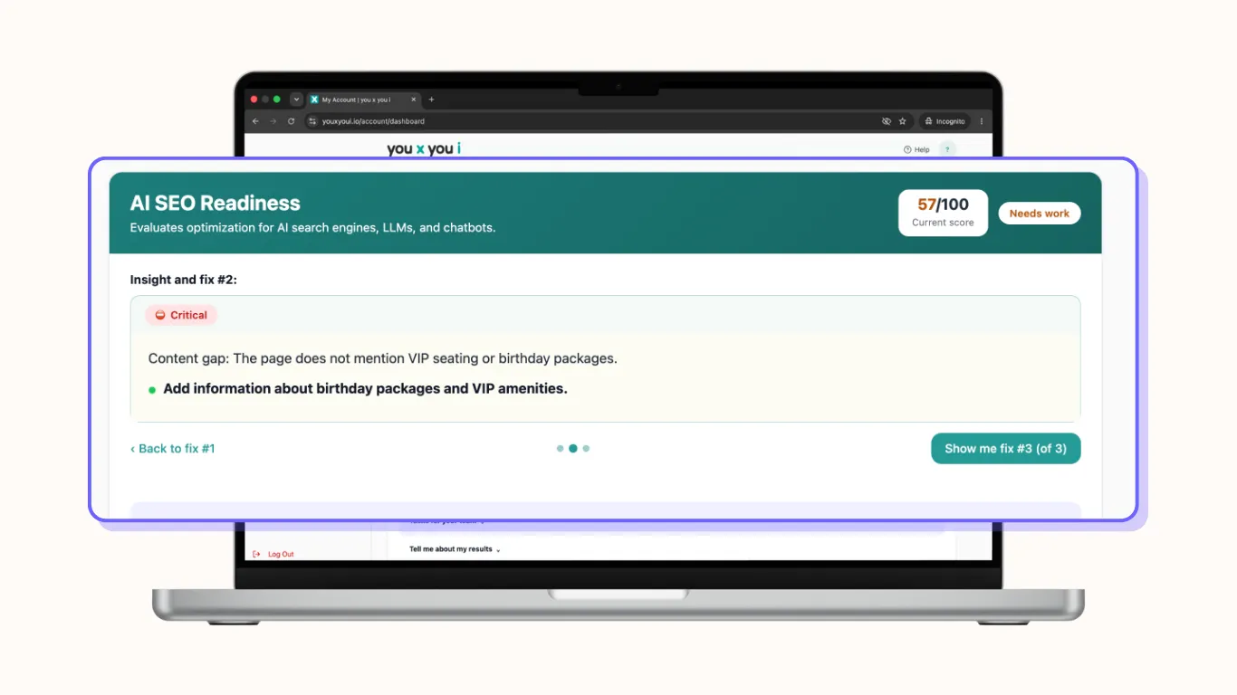 We'll check your collection pages for SEO effectiveness, filter and crawl problems, and conversion friction We'll check your collection pages for SEO effectiveness, filter and crawl problems, and conversion friction