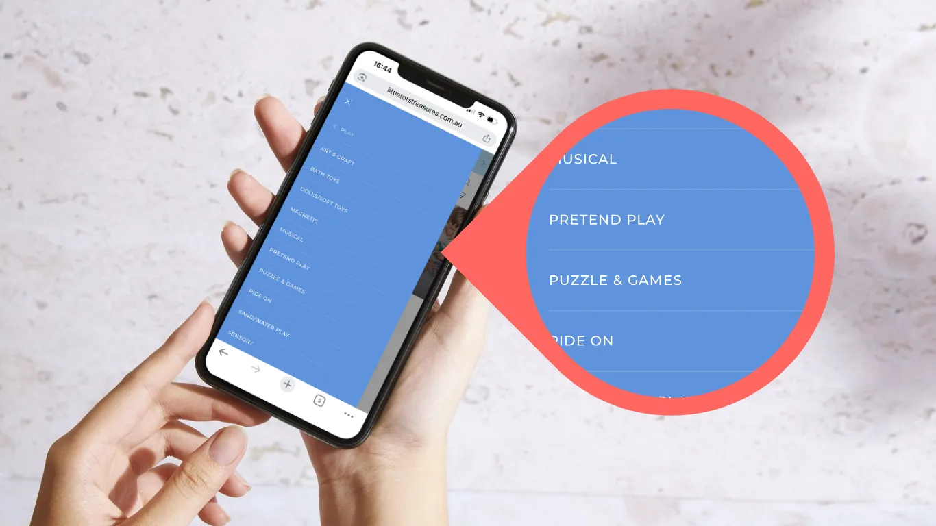 Make navigation labels match how people search
