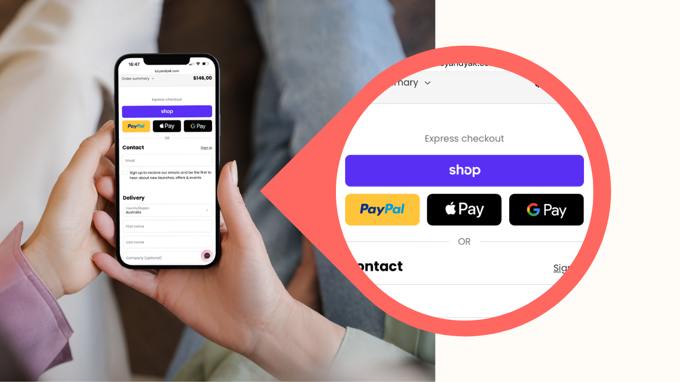 Checkout Optimization: Offer familiar payment options